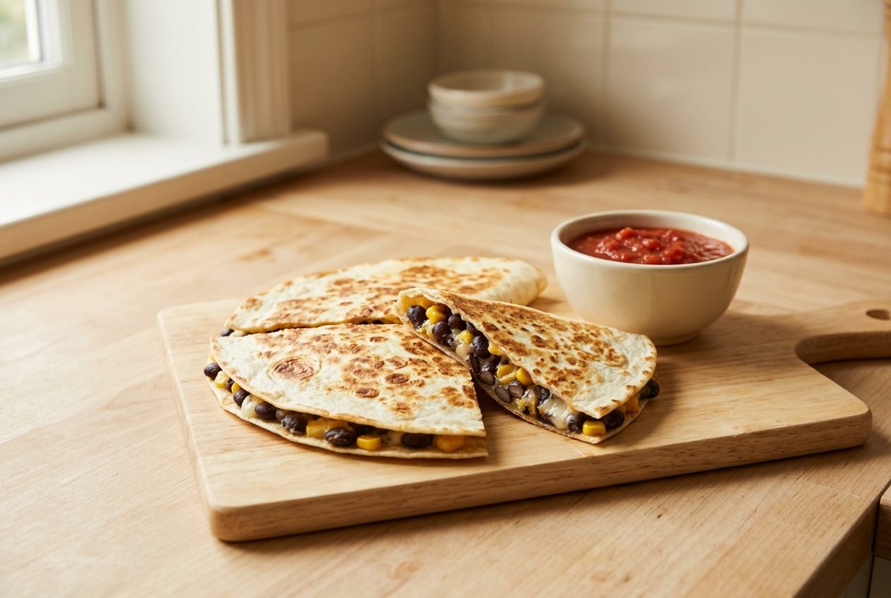 Black Bean Quesadillas