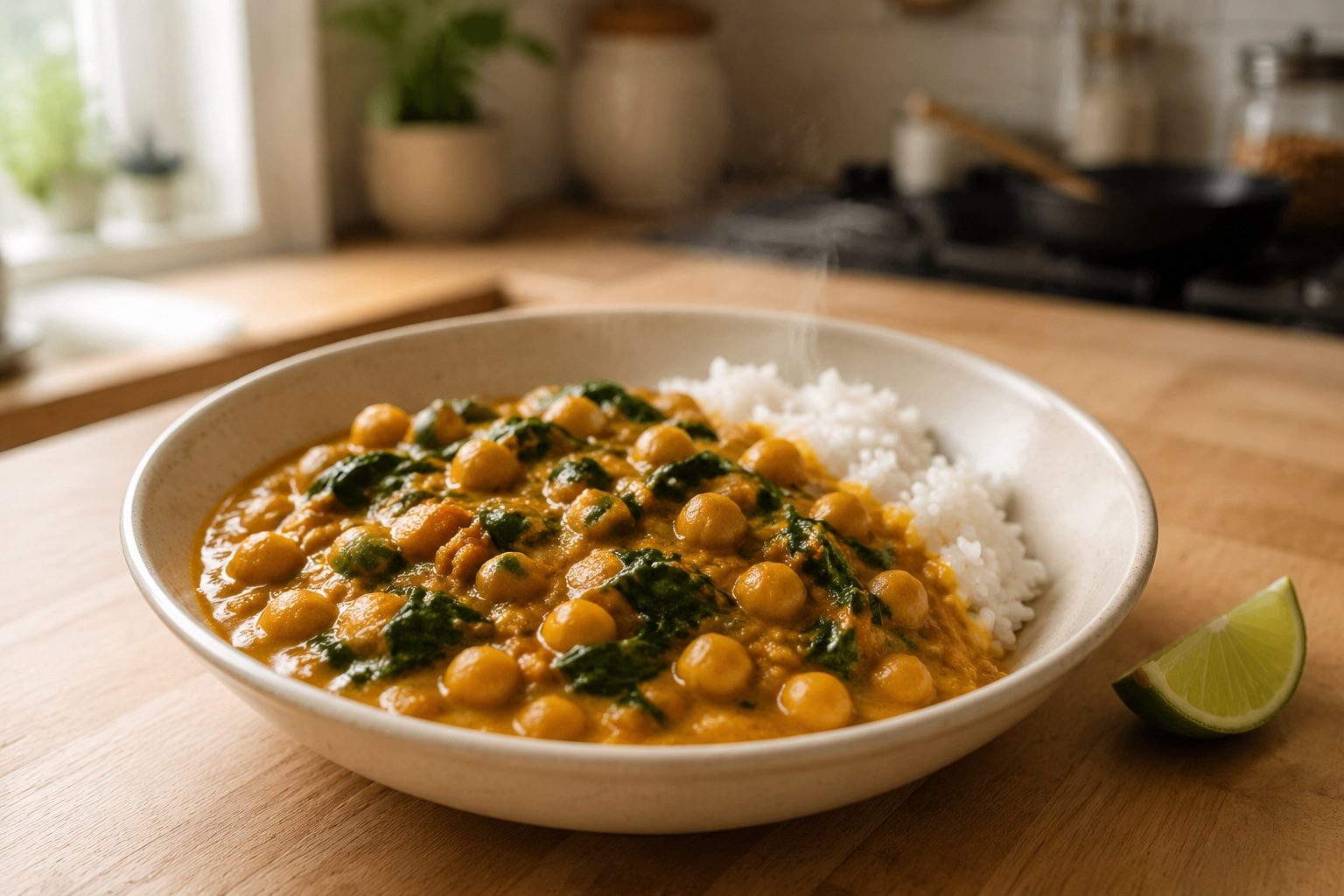 Chickpea Coconut Curry